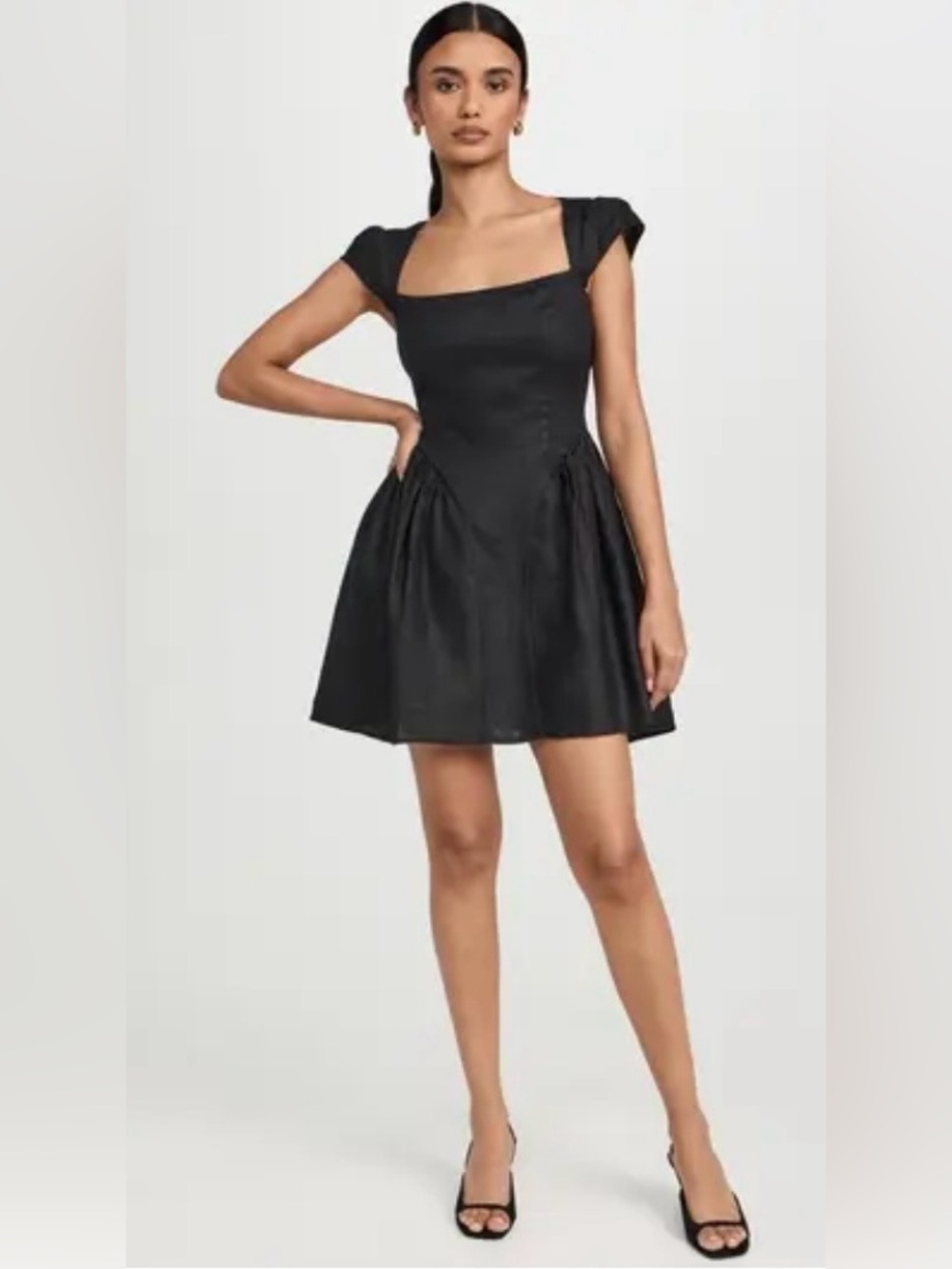 NWT Size 10 - Reformation Oaklyn 100% Linen Mini Dress (NWT US$ 198)